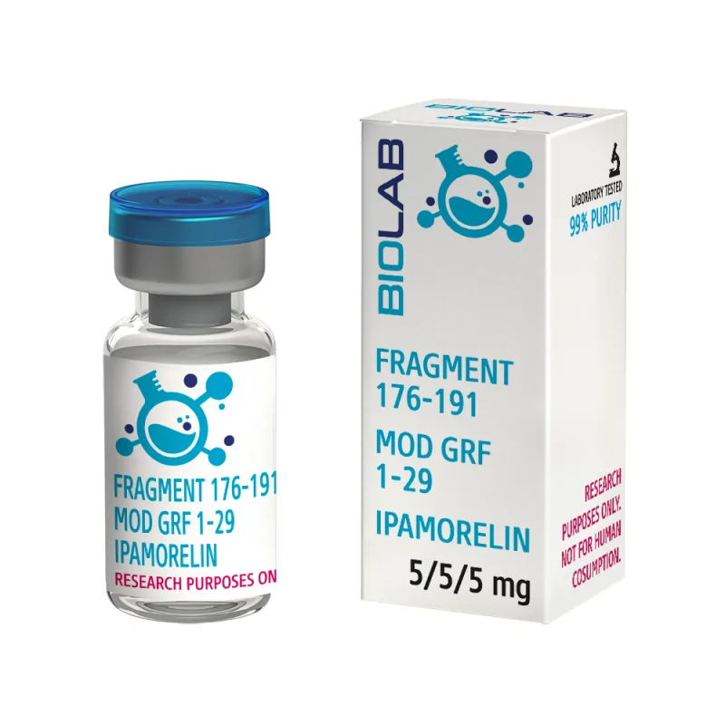 Fragment 176-191 + MOD GRF 1-29 + Ipamorelin mix 5/5/5 mg Fragment 176-191 + MOD GRF 1-29 + Ipamorelin mix 5/5/5 mg