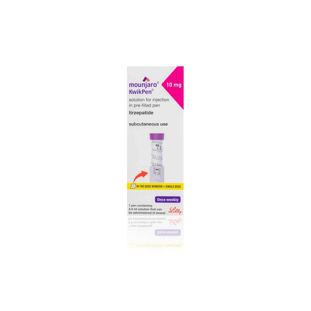 Mounjaro 10mg Kwikpen – 4 FREE NEEDLES INCLUDED Mounjaro 10mg Kwikpen – 4 FREE NEEDLES INCLUDED