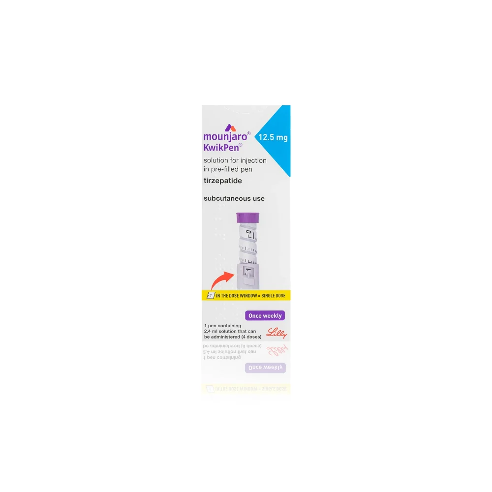 Mounjaro 12.5mg Kwikpen – 4 FREE NEEDLES INCLUDED Mounjaro 12.5mg Kwikpen – 4 FREE NEEDLES INCLUDED