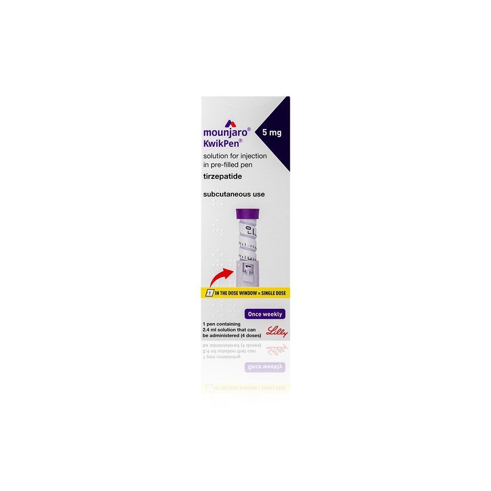 Mounjaro 5mg Kwikpen – 4 FREE NEEDLES INCLUDED Mounjaro 5mg Kwikpen – 4 FREE NEEDLES INCLUDED